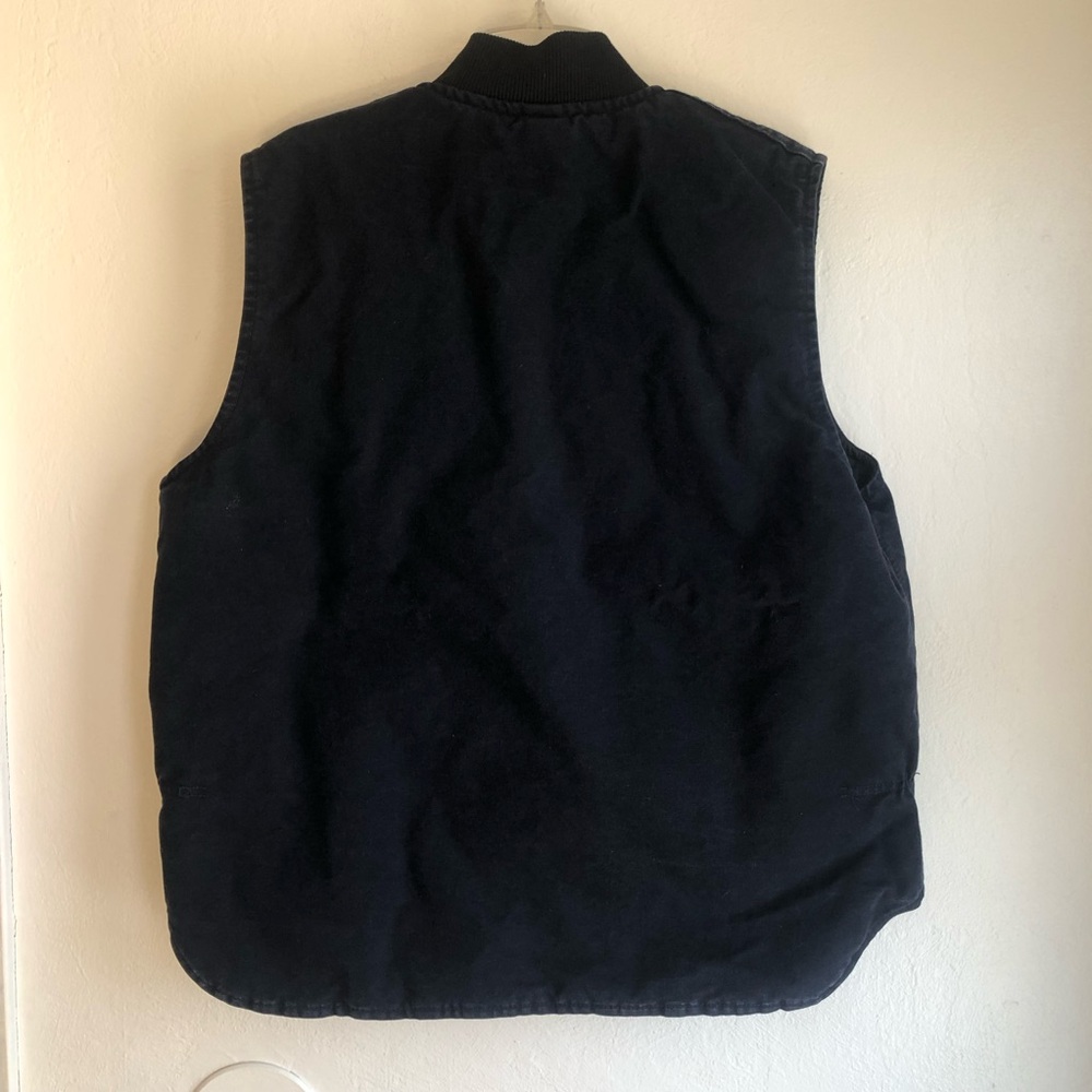 Carhartt Navy Vest XL - Picture 3 of 8